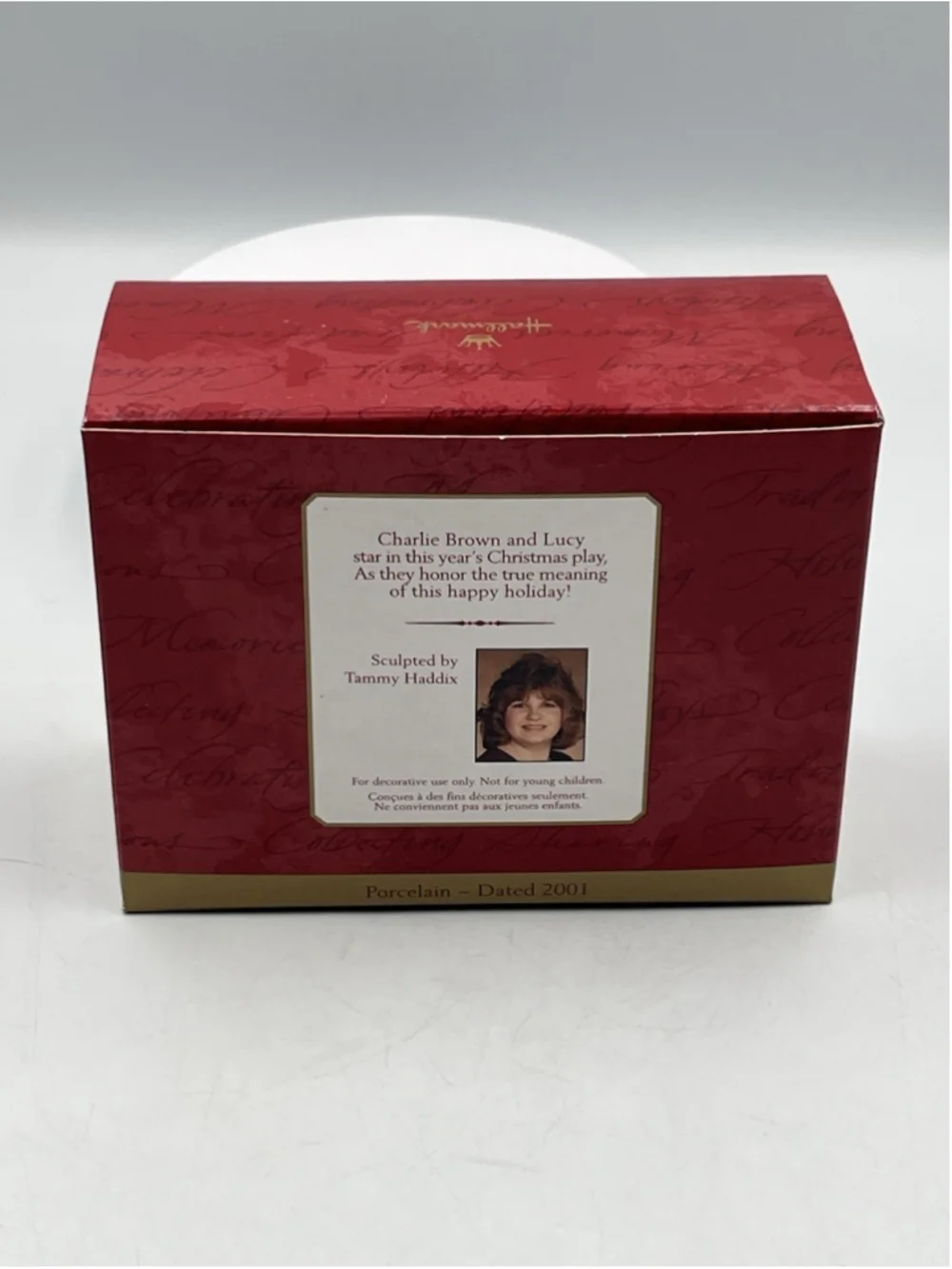 New VTG 2001 Hallmark Keepsake PEANUTS PAGEANT Nativity Scene Ornament SEE ALL